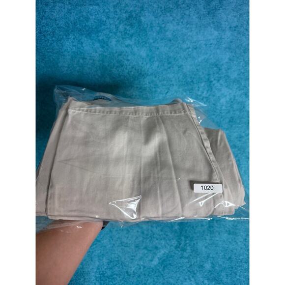 VTG Anchor Blue Baggy Chino Pants 33x32 Tan (Fits 30x28.5) Skater Y2K - Picture 16 of 16